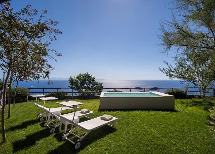 Belvedere Delle Sirene With Views Pool And Guest Services